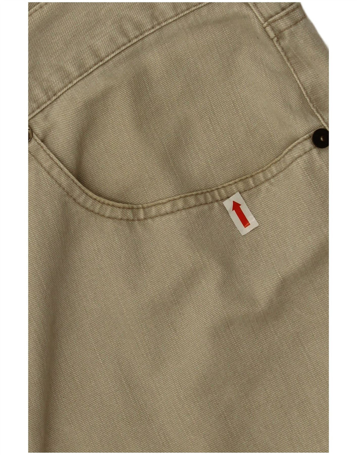 Blugi drepti pentru bărbați Armani W36 L28 bumbac bej