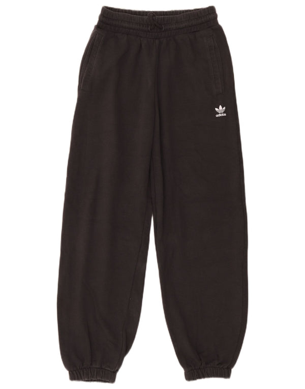 Pantaloni de trening Adidas pentru femei Joggeri UK 10 Bumbac gri mic
