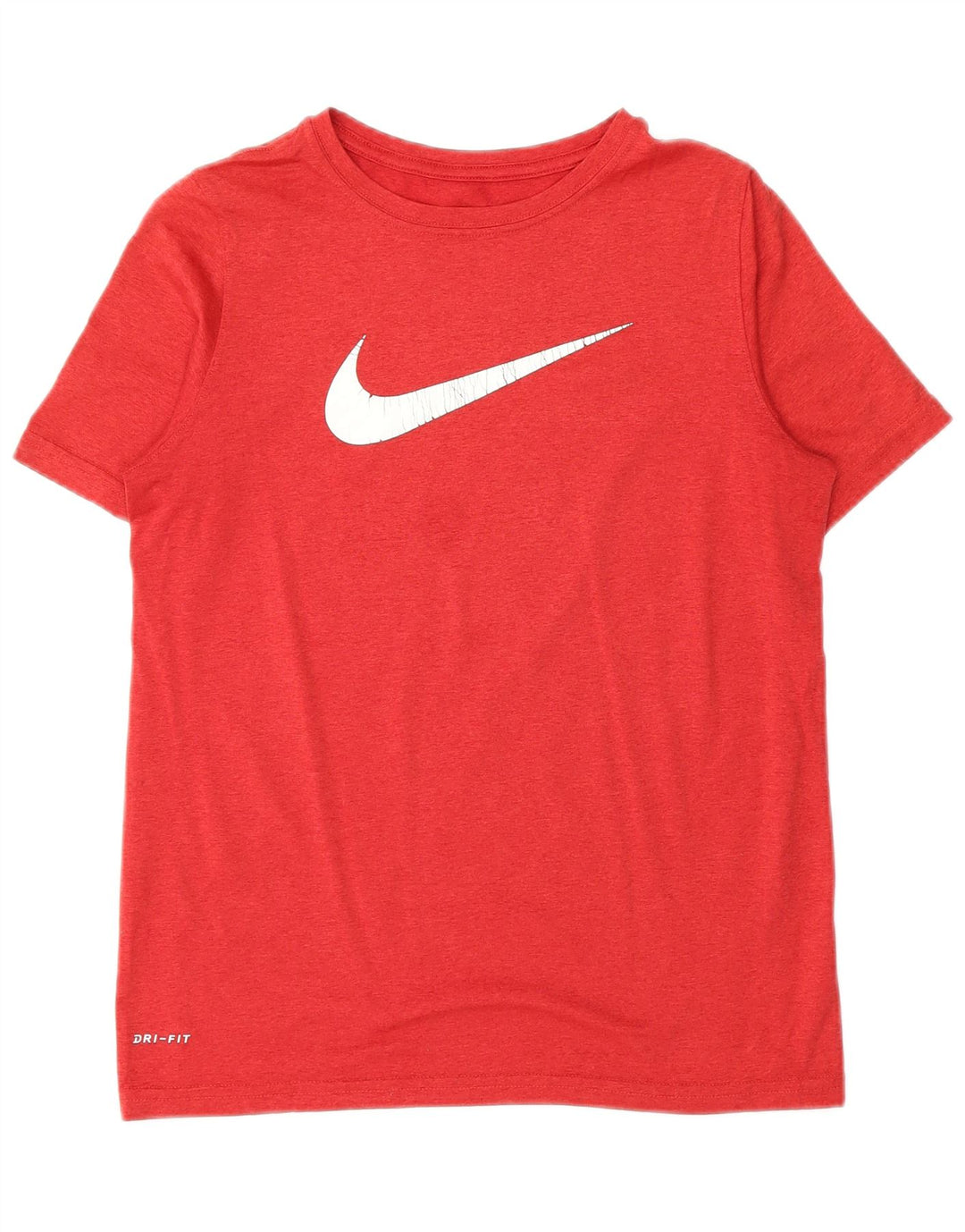 Tricou grafic Nike Dri Fit pentru băieți Top 12-13 ani Poliester roșu mare