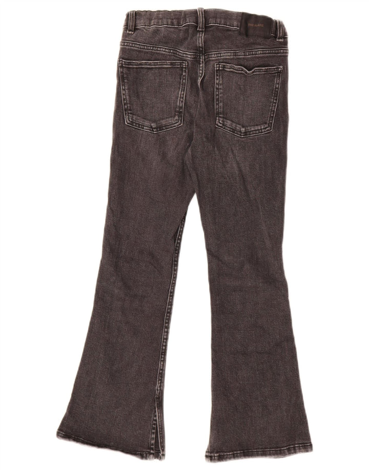 Zara Fete Blugi Evazați 8-9 Ani L24 L23 Bumbac Negru