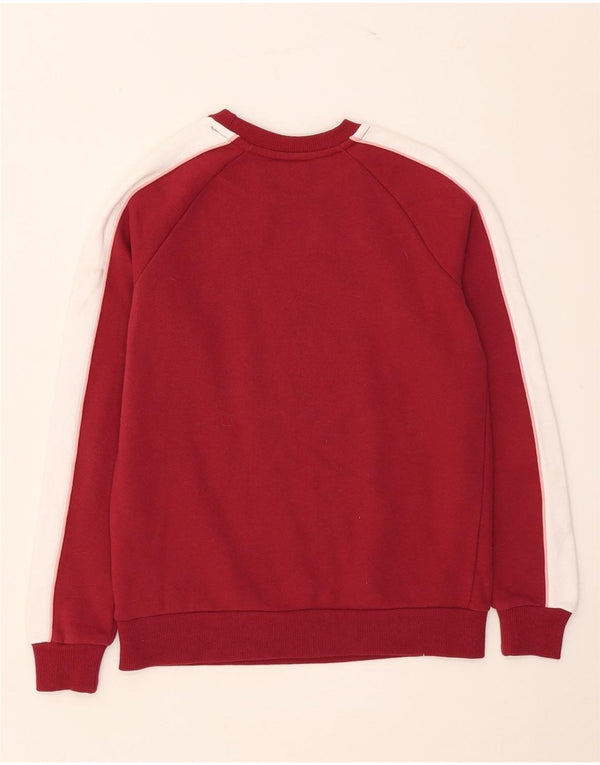 Pulover cu grafic supradimensionat pentru femei Fila UK 2 2XS Red Colorblock