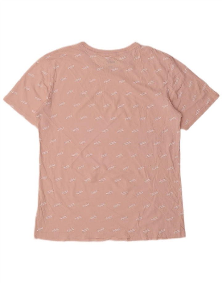 Tricou grafic PUMA pentru bărbați Top mic roz