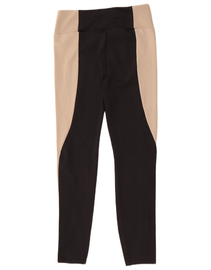 Leggings pentru femei Umbro UK 12 Medium Black Colorblock Poliester