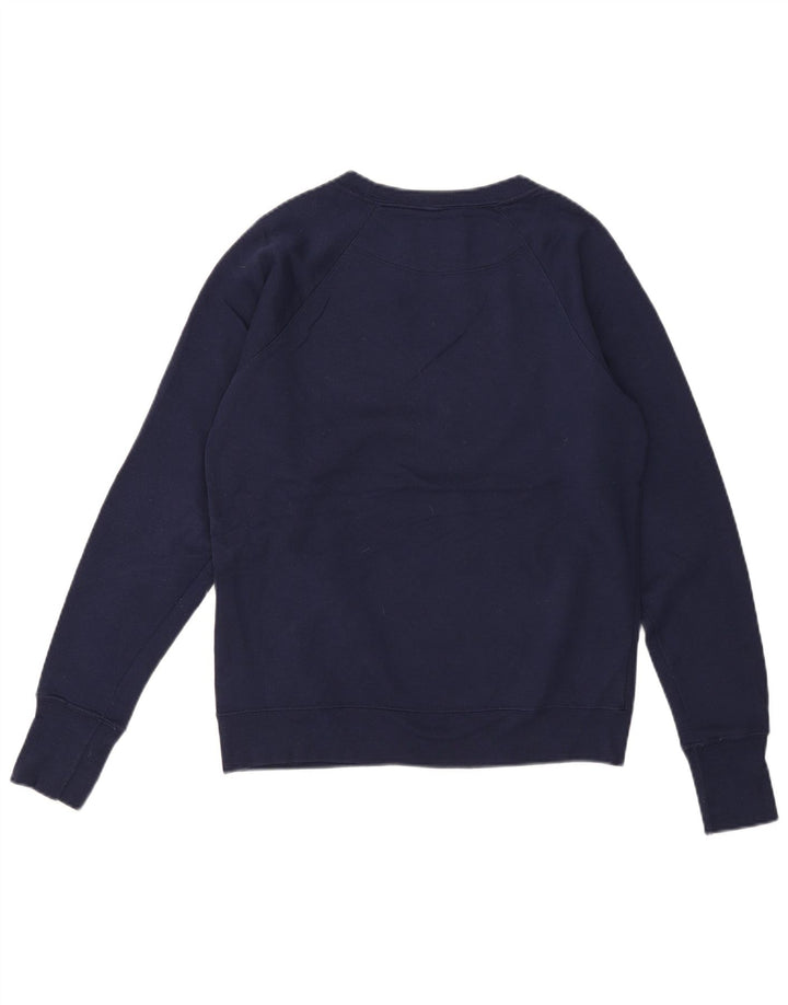 Pulover supradimensionat cu grafic pentru femei Champion UK 10 Small Bleumarin