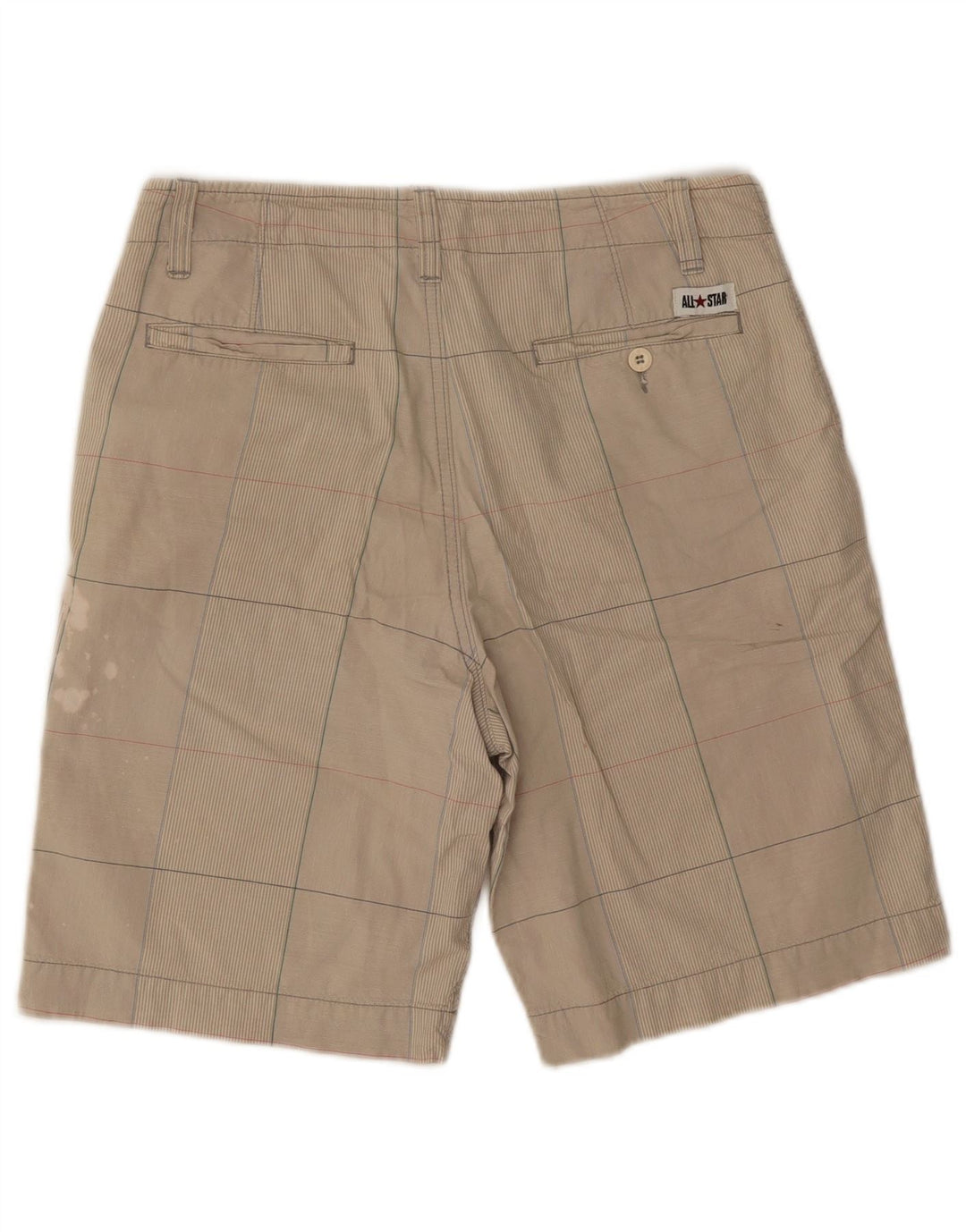 Pantaloni scurti chino Converse pentru bărbați, mici W28, bej, din bumbac