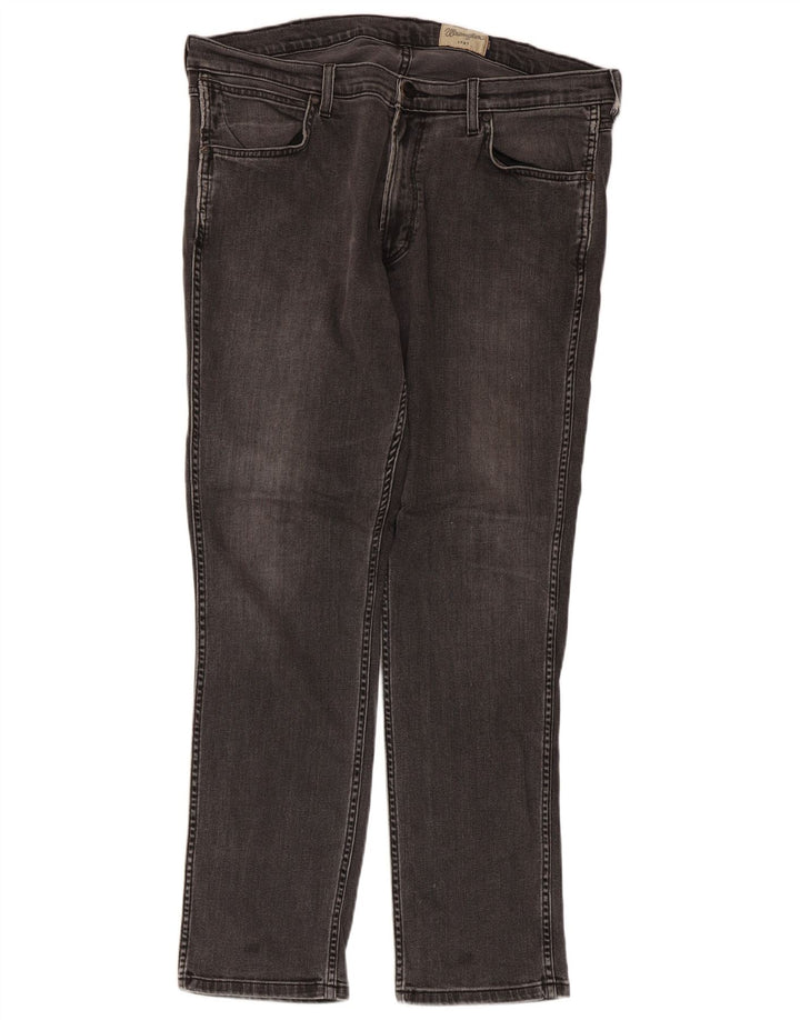 Blugi slim pentru bărbați Wrangler W38 L32 bumbac gri