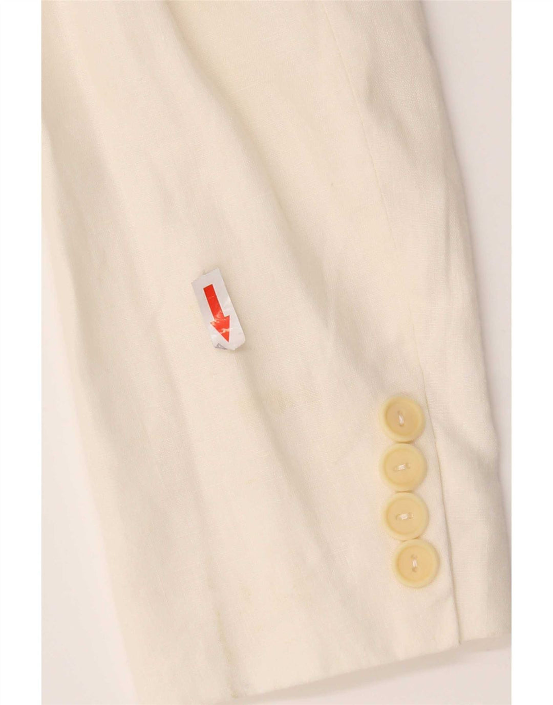 Blazer pentru femei Max & Co. Jachetă cu 3 nasturi UK 8 Mic, in alb