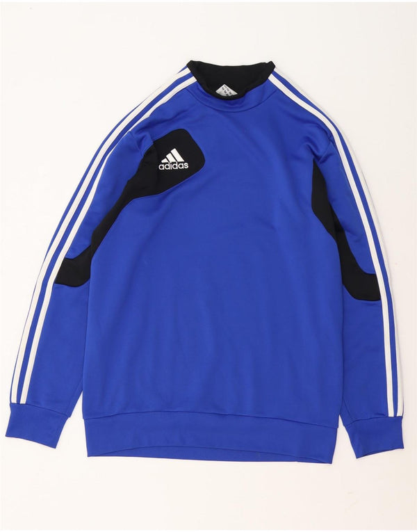 Pulover adidas pentru bărbați Marea Britanie 42/44, mare, albastru, poliester