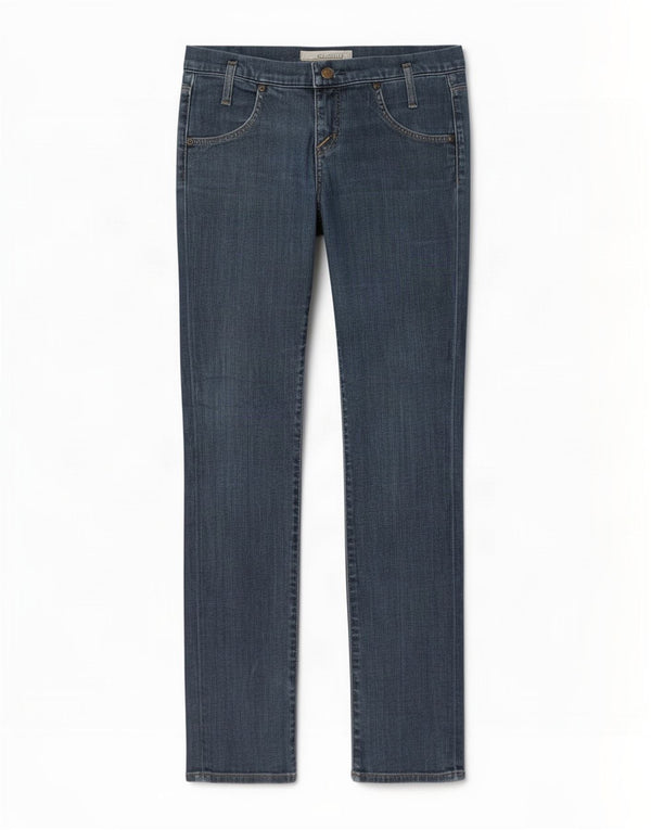Blugi Lee Lynn Slim pentru femei W28 L33 bumbac bleumarin