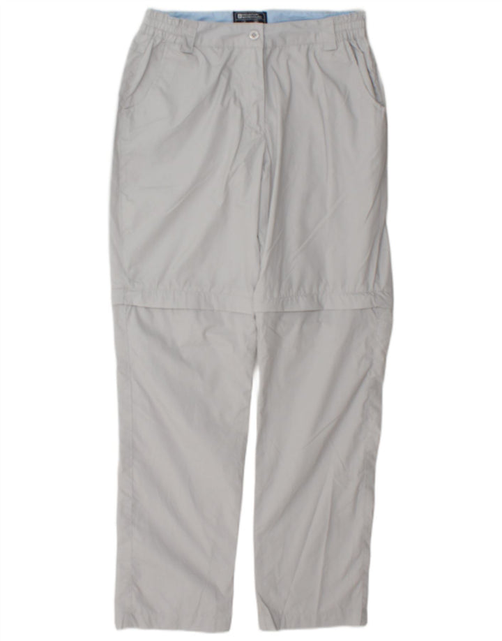Mountain Warehouse Pantaloni Chino Femei UK 8 Small W27 L30 Gri Poliester