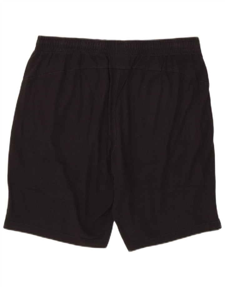 Pantaloni scurți sport grafic Puma pentru bărbați, mari, negru
