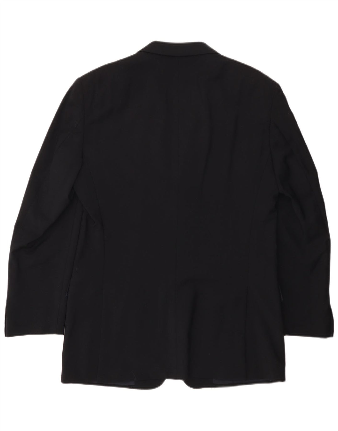 Jachetă Valentino pentru bărbați cu 3 nasturi IT 50 Lână mare albastru bleumarin