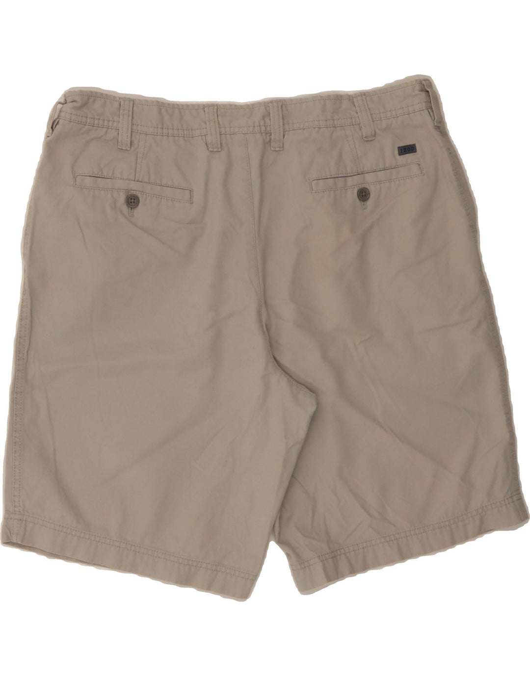 IZOD Mens Chino Shorts W40 XL Grey Cotton Vintage Izod and Second-Hand Izod from Messina Hembry 