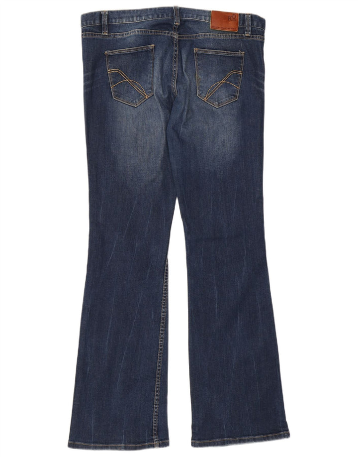 French Connection Blugi evazați Bootcut pentru femei US 16 2XL W38 L33 Bumbac albastru