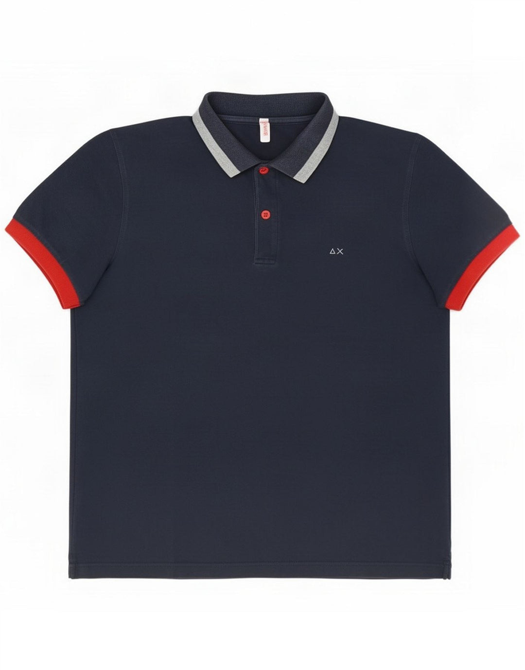 Sun68 Tricou polo pentru bărbați Medium Bleumarin Colorblock