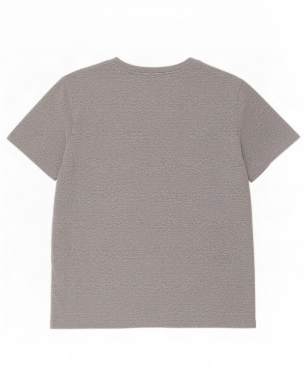 Tricou cu grafic pentru femei Levi's Top UK 16 mare, gri, bumbac color bloc