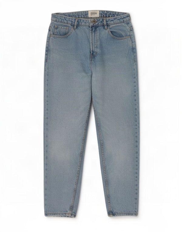 Zara Womens Trafaluc Tapered Jeans EU 36 XS W26 L26 Blue