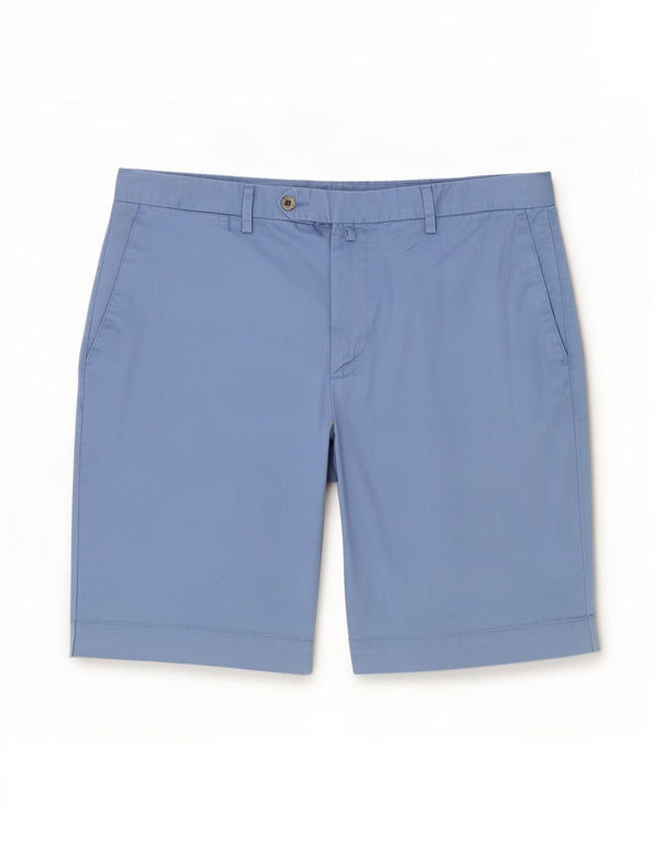 Hackett Mens Chino Shorts IT 52 XL W36 Blue Cotton