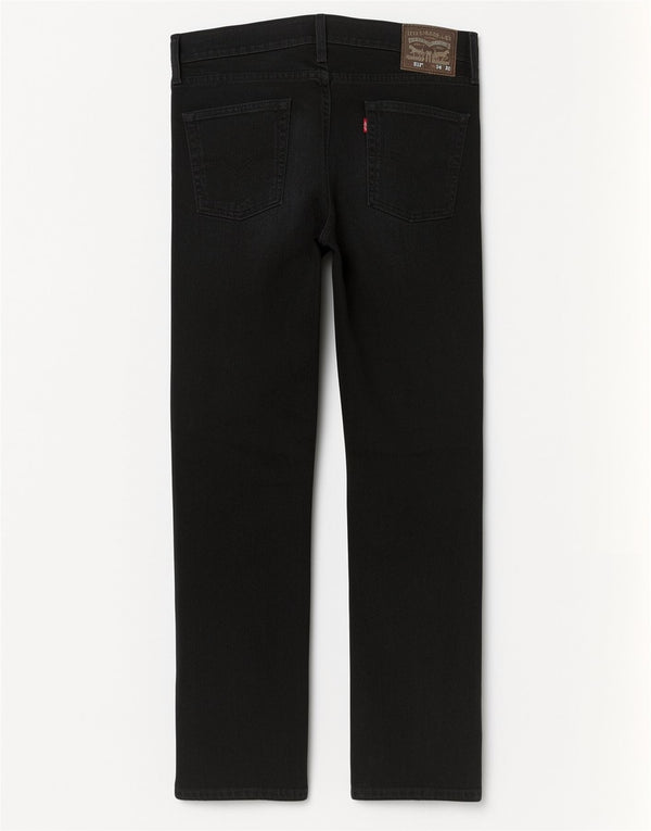 Blugi drepti Levi's 513 Slim Fit W34 L30 bumbac negru