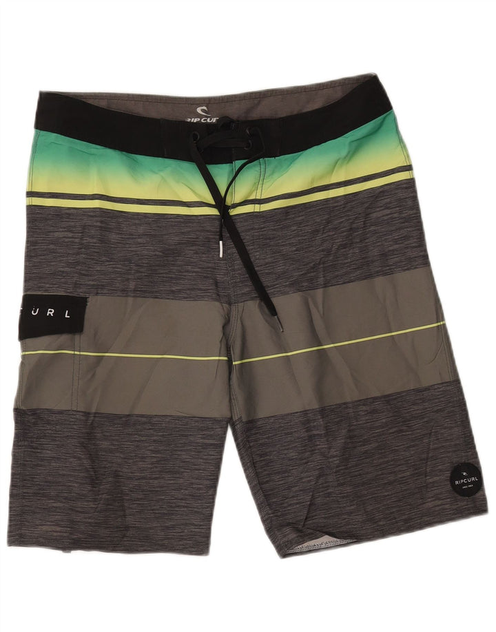 Pantaloni scurți de înot RIP CURL pentru bărbați, gri mediu, color block