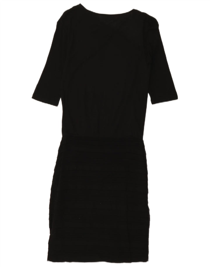 Max & Co. Rochie pentru femei cu mâneci 3/4, UK 8, neagră