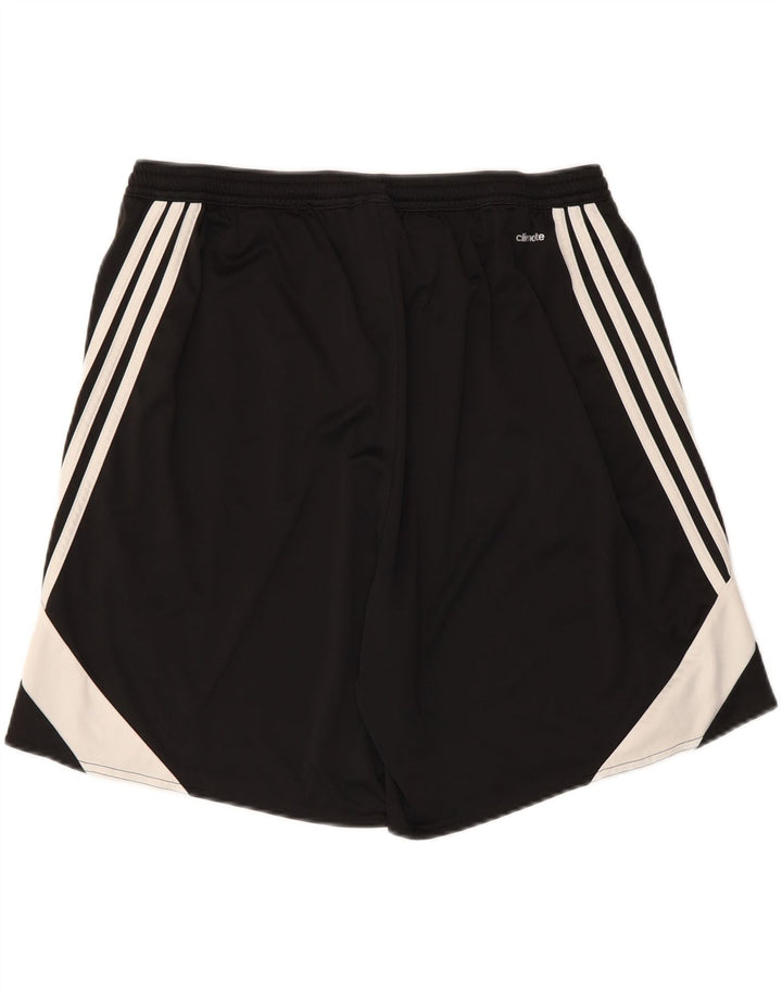 Pantaloni scurți sport ADIDAS Climalite pentru bărbați XL, negru, poliester color bloc