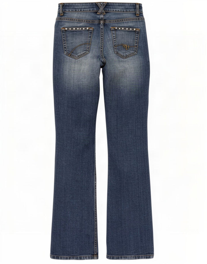 Blugi drepți distressed pentru femei Tommy Hilfiger US 4 Small W26 L33 Blue