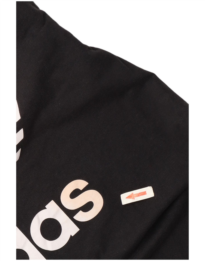 Tricou grafic Adidas pentru femei Top UK 14 Medium Negru