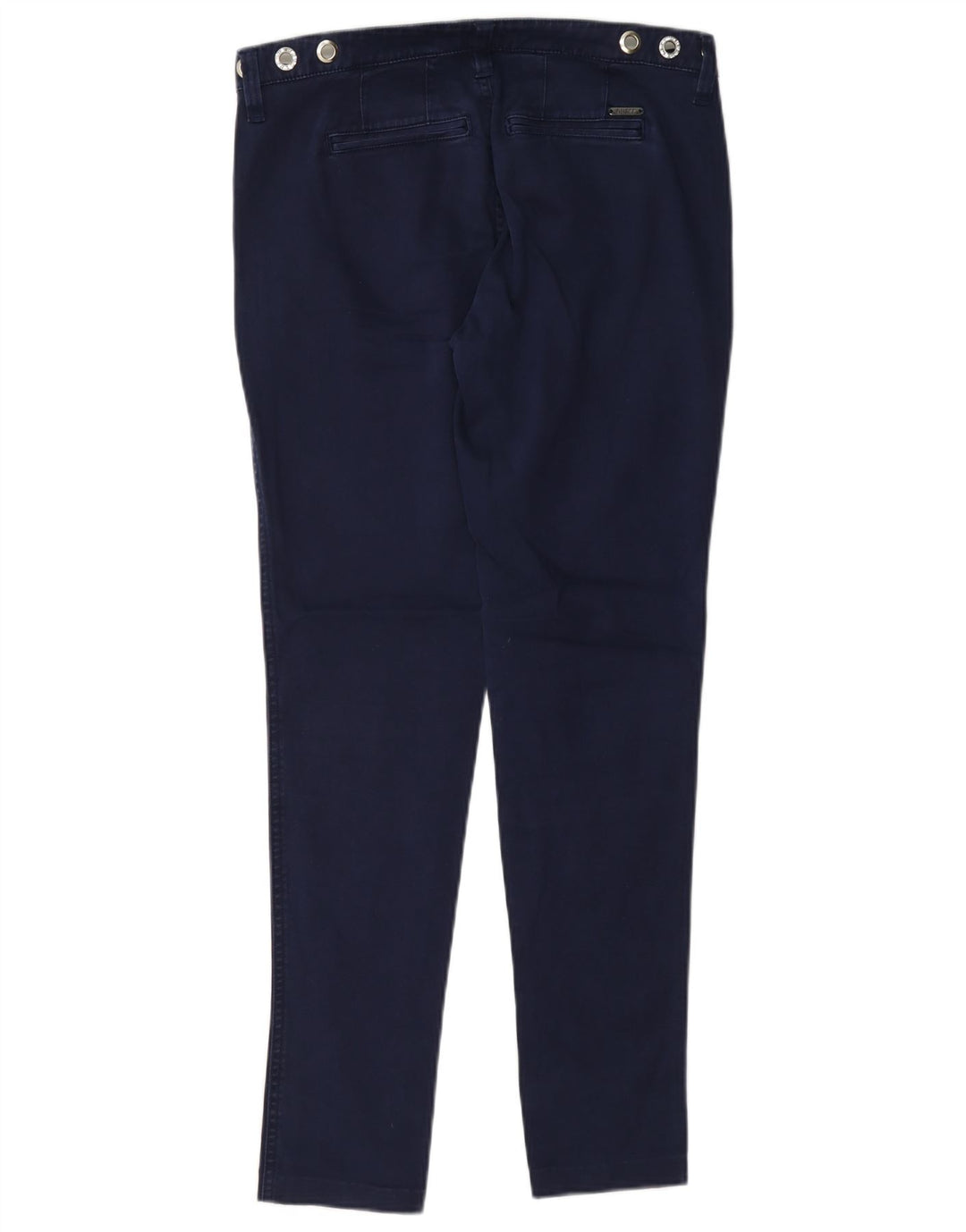 Pantaloni chino slim pentru femei Guess L30 L28 bleumarin