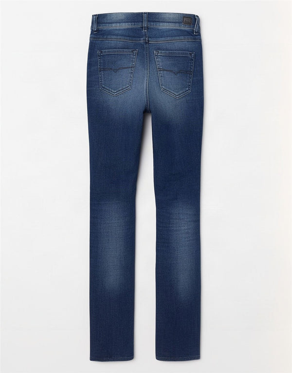 Blugi slim pentru femei Distressed Diesel W24 L27 Bumbac albastru