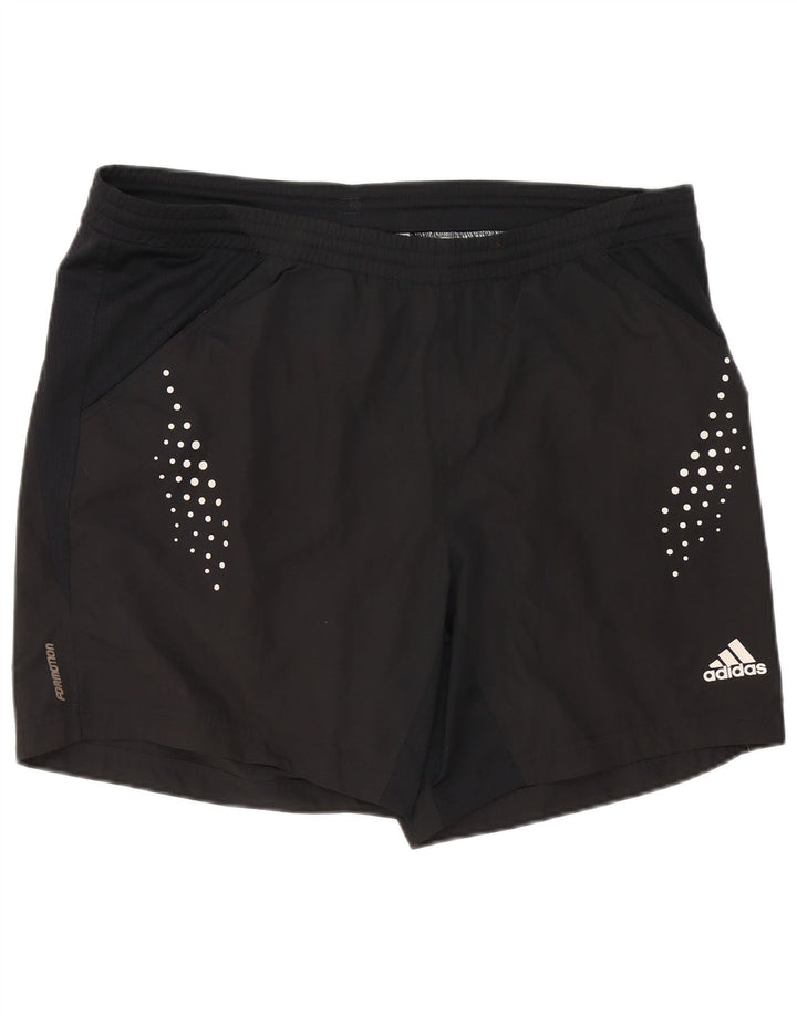 Pantaloni scurți sport Adidas Clima 365 pentru bărbați, mari, poliester cu pete negre