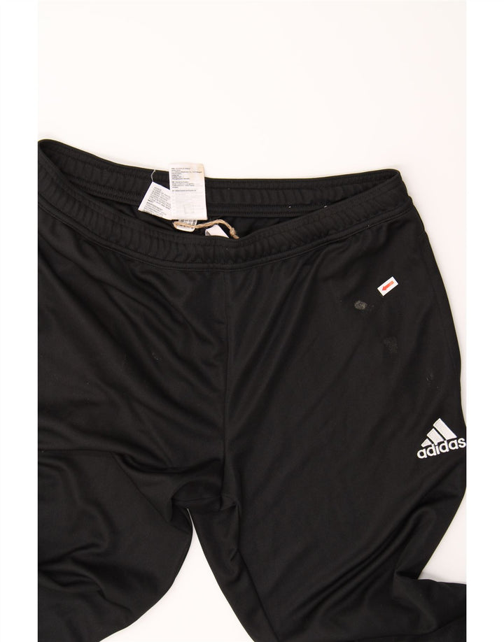 ADIDAS Mens Aeroready Tracksuit Trousers Large  Black Polyester Vintage Adidas and Second-Hand Adidas from Messina Hembry 