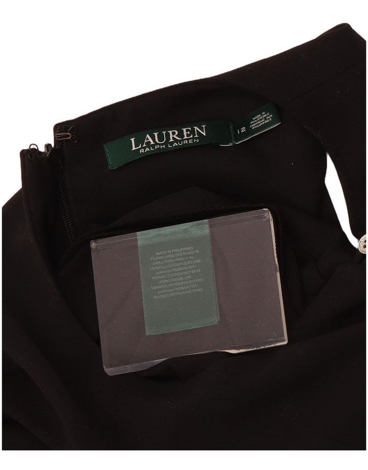 Salopetă fără mâneci pentru femei Ralph Lauren US 12 Poliester negru mare