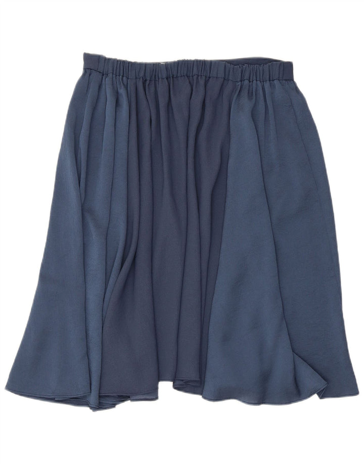 Fusta evazată pentru femei Zara mare W32 bleumarin