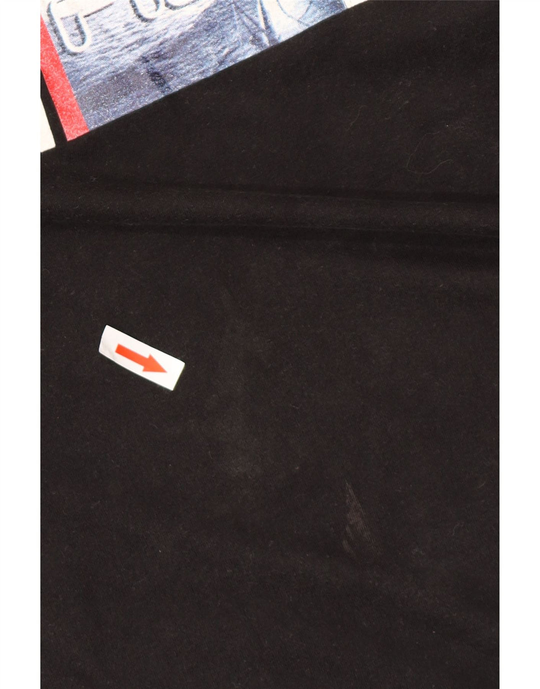 Tricou grafic pentru bărbați FILA Top XL Bumbac negru