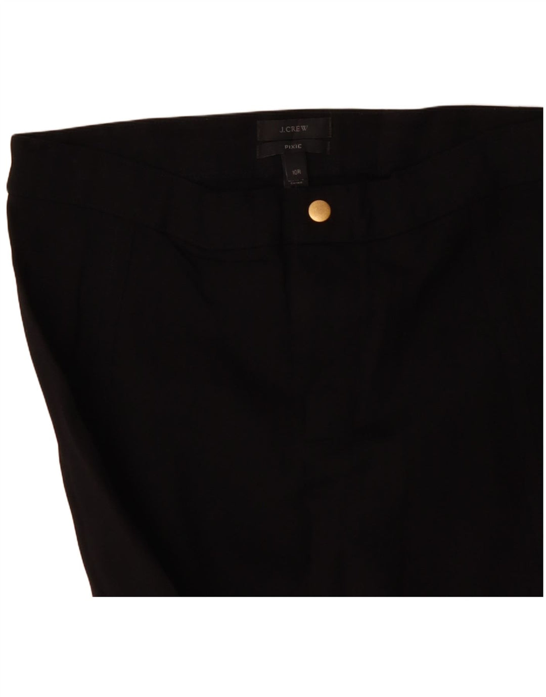 Pantaloni casual pentru femei Pixie Slim J. Crew US 10 Large W30 L30 Viscoză neagră