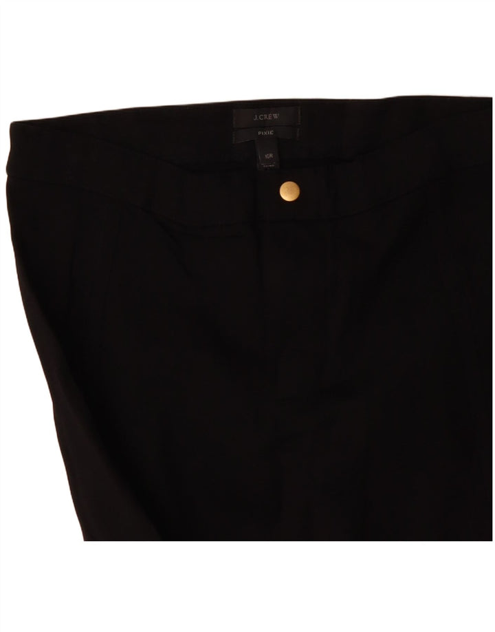 Pantaloni casual pentru femei Pixie Slim J. Crew US 10 Large W30 L30 Viscoză neagră