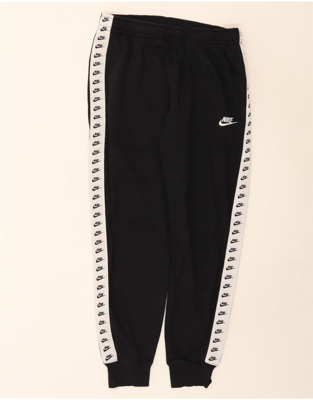Pantaloni de trening grafic Nike pentru bărbați Joggeri, medii, negru, color block