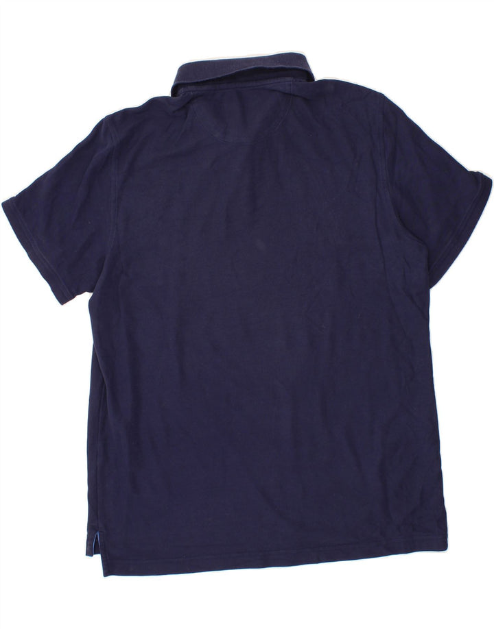 IZOD Mens Tall Polo Shirt XL Navy Blue Vintage Izod and Second-Hand Izod from Messina Hembry 