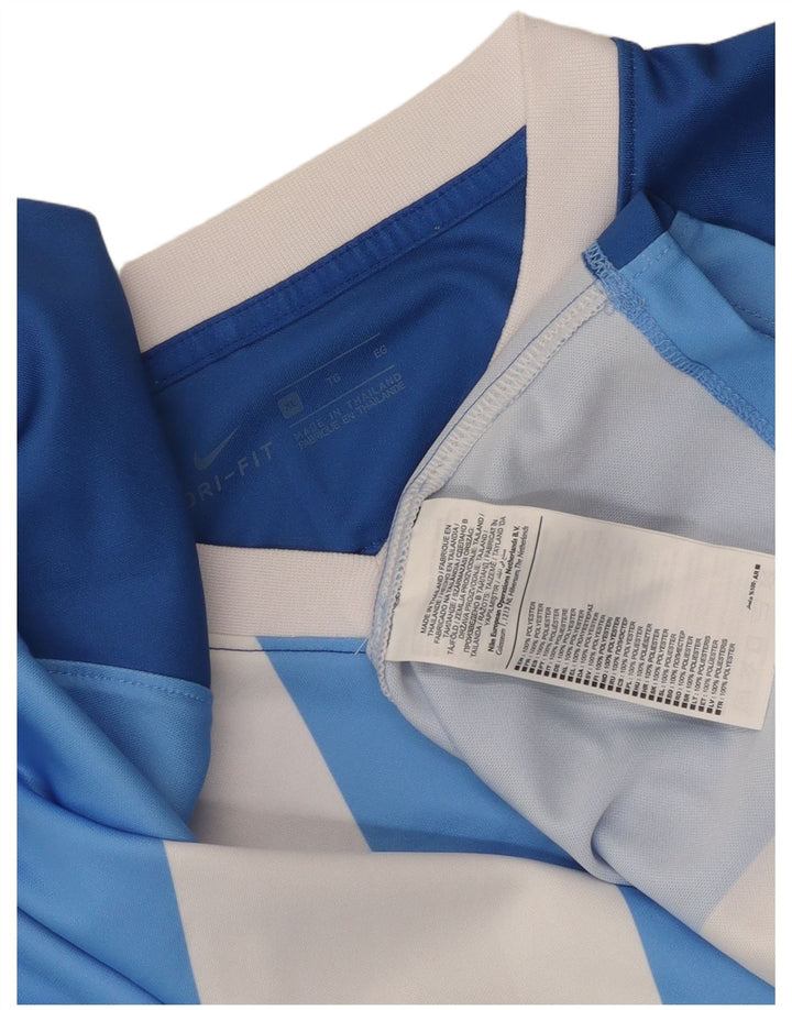 Tricou pentru bărbați Nike Dri Fit Top XL poliester cu dungi albastre