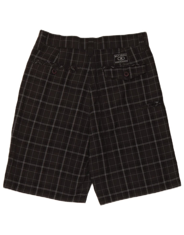 Pantaloni scurți chino pentru bărbați Billabong W28 Small Black Check