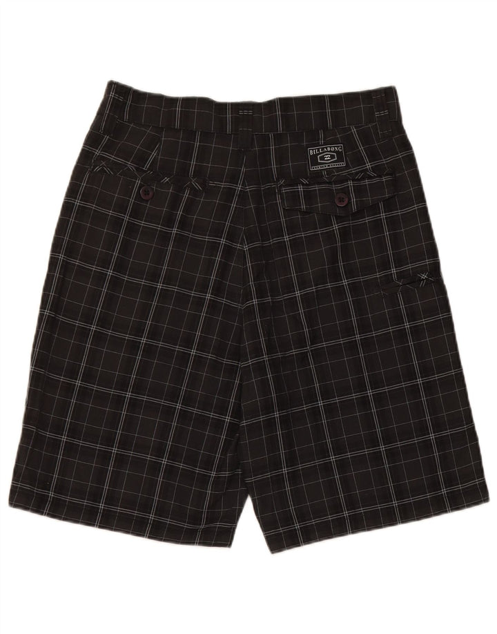 Pantaloni scurți chino pentru bărbați Billabong W28 Small Black Check