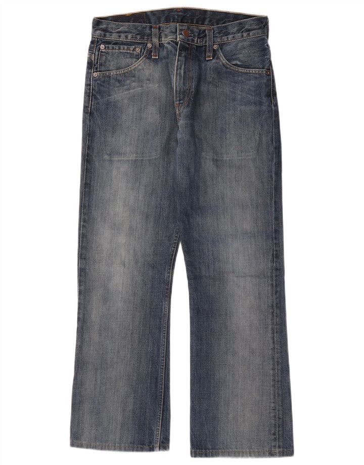 Blugi pentru bărbați Levi's 507 Bootcut W30 L28 Bumbac albastru