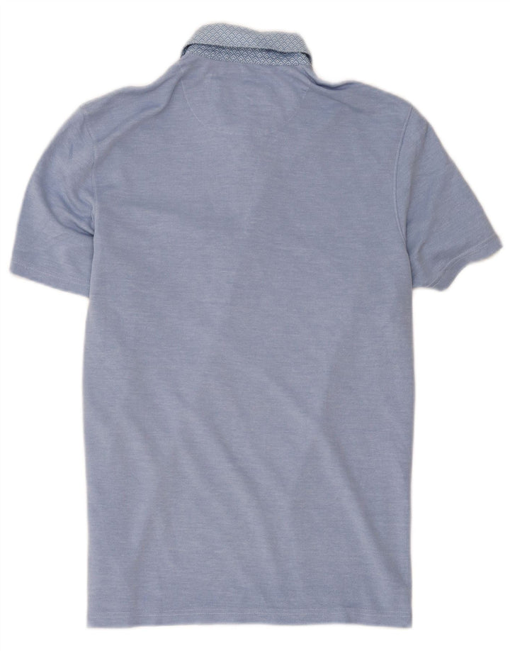 Tricou polo pentru bărbați Ted Baker Mărimea 3 Medium Blue Modal