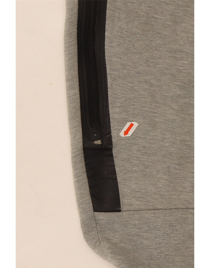 Pantaloni de trening pentru bărbați Nike Pantaloni de jogging, gri mediu, bumbac color bloc