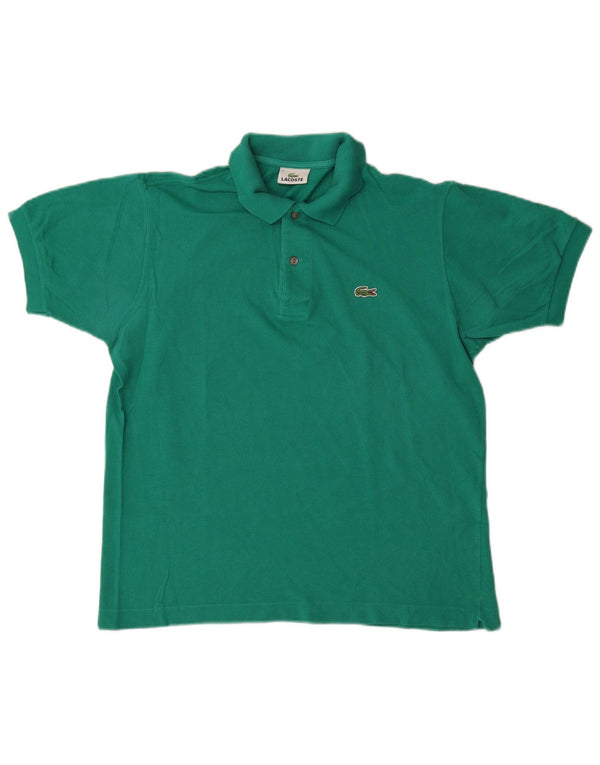 Tricou polo pentru bărbați LACOSTE Mărimea 3 Bumbac verde mic