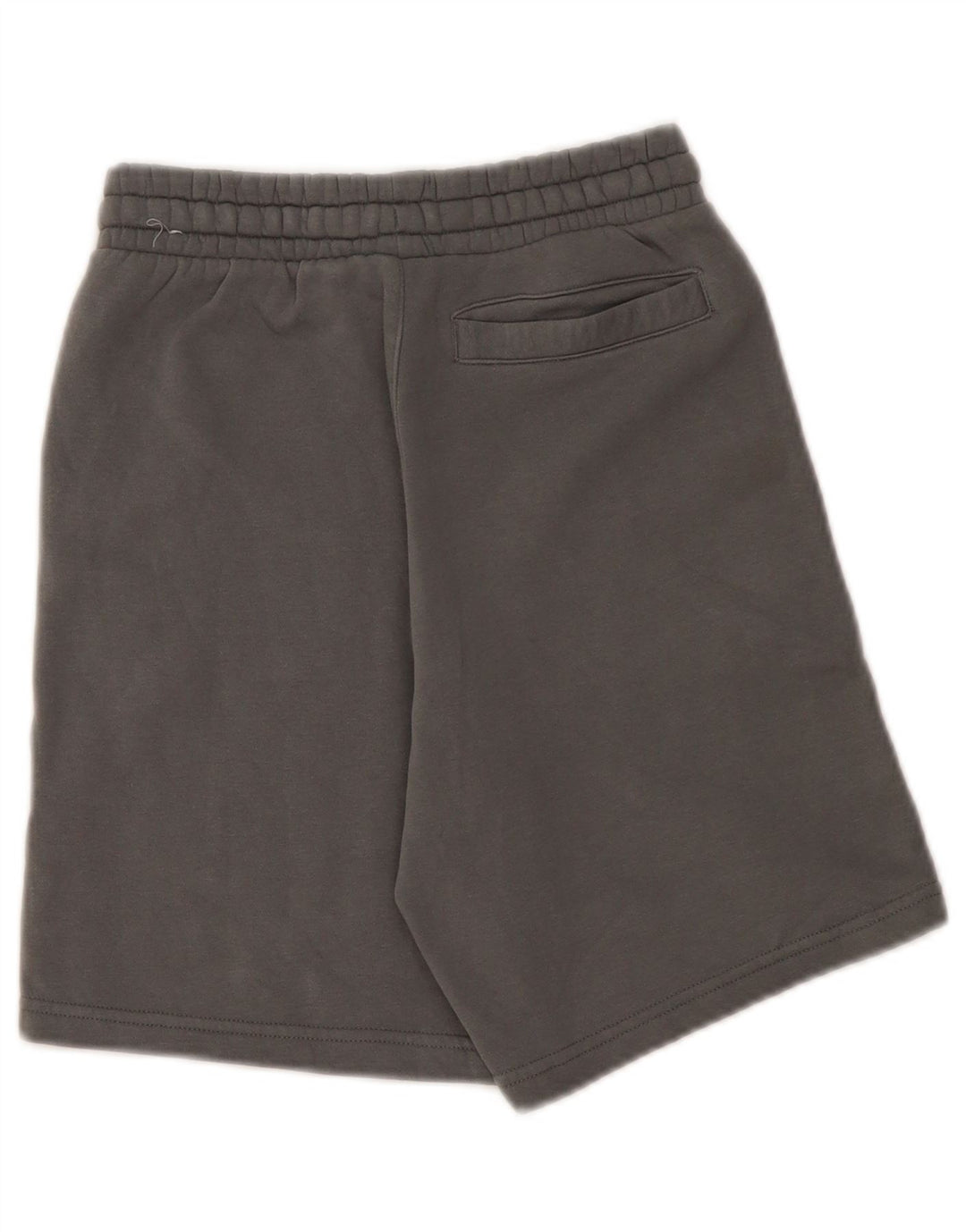 Pantaloni scurți sport pentru băieți NIKE 10-11 ani, bumbac gri mediu