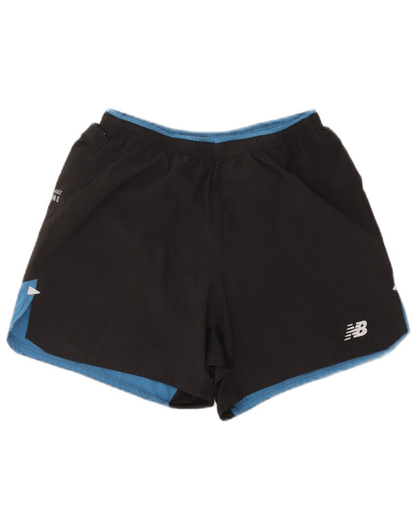 Pantaloni scurți sport New Balance pentru bărbați, mici, negri