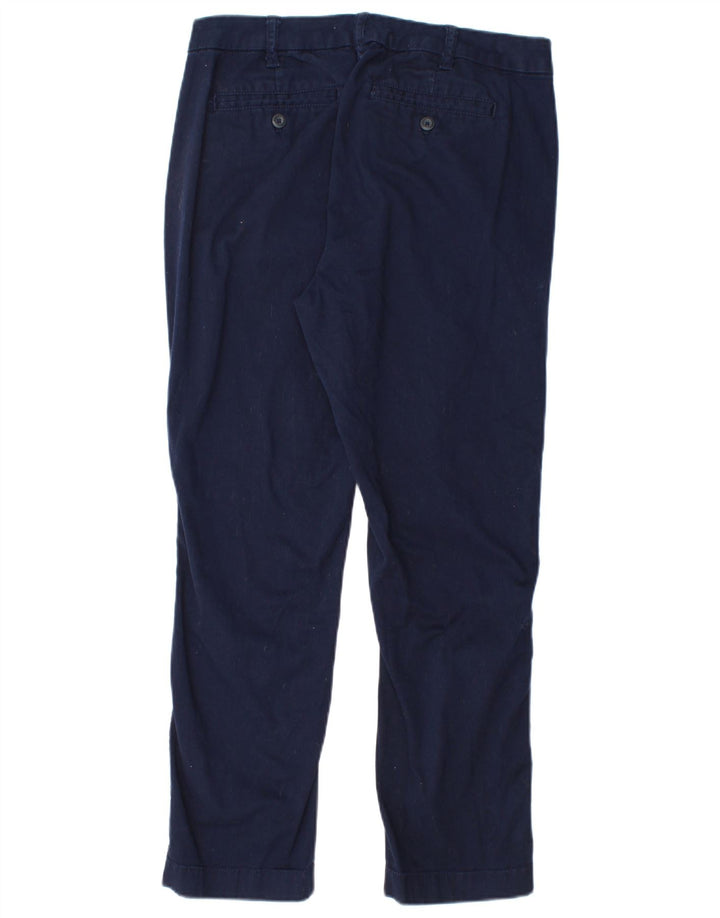 Pantaloni chino slim pentru femei J. Crew L27 L26 bumbac bleumarin
