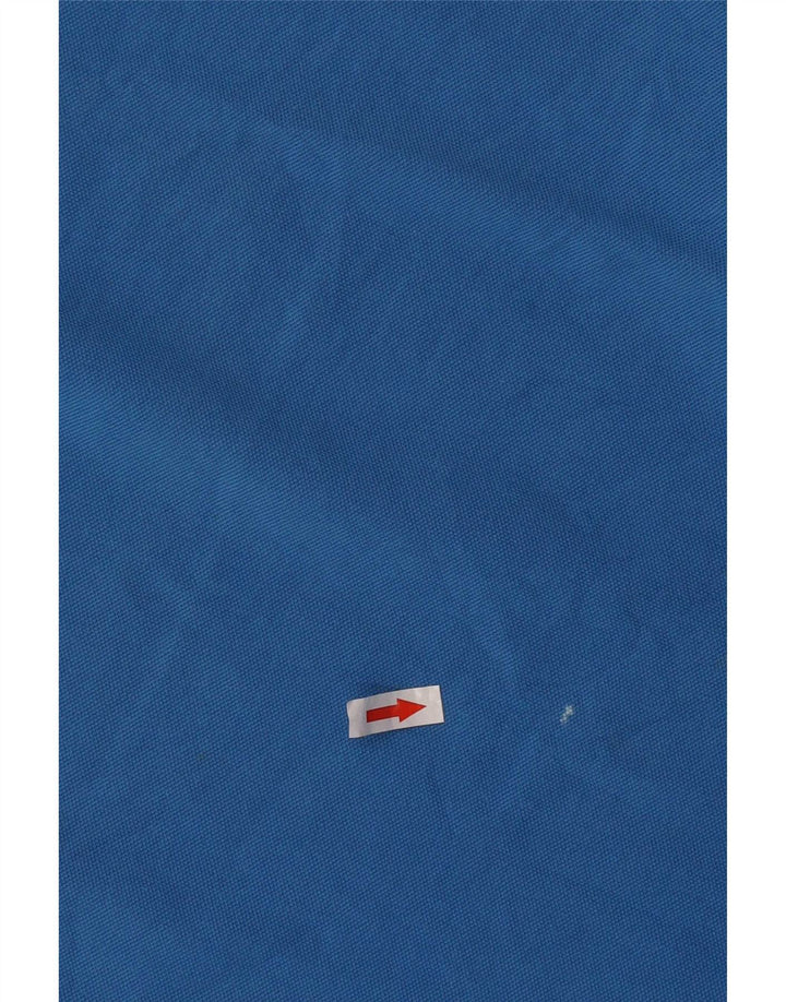 Tricou polo pentru bărbați Diadora, bumbac albastru mediu